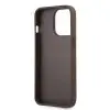  iPhone 14 Pro Guess PU 4G Metal Logo tok barna (GUHCP14L4GMGBR)