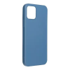  iPhone 14 Pro Max (6.7") szilikon tok, hátlap tok, kék, matt, velúr belső, Forcell Silicone Lite
