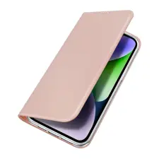  iPhone 15 Plus Telefontok - Dux Ducis rosegold kinyitható tok tok és táska