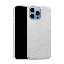  iPhone 15 Pro Telefontok - Ezüst Shiny tok tok és táska