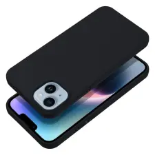  iPhone 16 szilikon tok, telefon tok, hátlaptok, matt, fekete, Matt case tok és táska