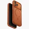  iPhone 17 Pro UNIQ Veren tok Magclick töltés narancssárga