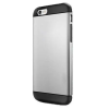  iPhone 6 / 6S hátlaptok, telefon tok, ütésálló, armor, ezüst