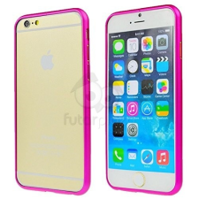 Iphone 6 alu keret - pink mobiltelefon kellék