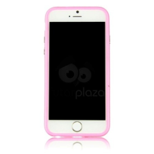 Iphone 6 műanyag keret - pink mobiltelefon kellék