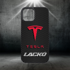 iPhone Egyedi nevekkel - Tesla logo - iPhone tok tok és táska