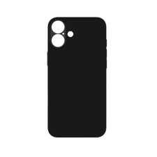 iPhone Telefontok iPhone 16 - fekete szilikon hátlap tok tok és táska