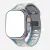 iprofix Apple Watch 42/ 44/ 45/ 49 mm szilikon szíj - szürke-kék