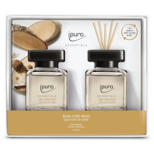 Ipuro Essentials Cedar Wood illatosító 2x50ml gyertya