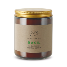 Ipuro Functionals Basil - No Bad Smell illatgyertya 200g, gyertya