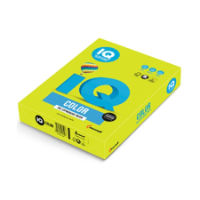 IQ Fénymásolópapír színes IQ Color A/4 80 gr neon zöld NEOGN 500 ív/csomag fénymásolópapír