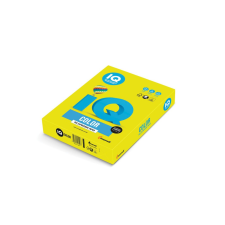 IQ Másolópapír, színes, A4, 80g. IQ 500ív/csomag, neon sárga fénymásolópapír