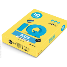 IQ Másolópapír, színes, A4, 80g. IQ CY39 500ív/csomag, intenzív kanárisárga fénymásolópapír