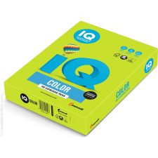IQ Másolópapír, színes, A4, 80g. IQ LG46 500ív/csomag, intenzív lime zöld fénymásolópapír