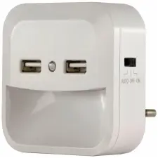  Irányfény LED 2xUSB töltővel világítás