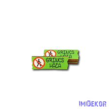  Iránymutató nyíl 5db/csomag 5,5x2cm - Grincs Háza dekorációs kellék