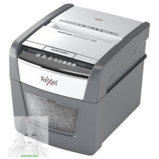 Iratmegsemmisítő, konfetti, 45 lap, REXEL "Optimum AutoFeed 45X" iratmegsemmisítő