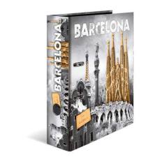 Iratrendező Herma A/4 70 mm gerinccel Barcelona gyűrűskönyv