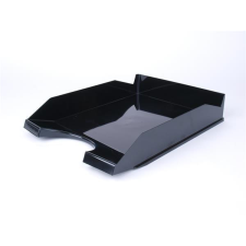  Irattálca, műanyag, VICTORIA OFFICE, fekete irattálca