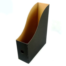  IRATTARTÓ PAPUCS FORTUNA PAPÍR FEKETE irattartó