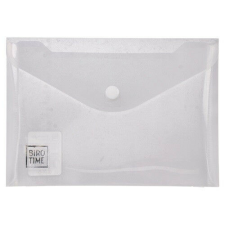  Irattartó tasak BiroTime A/6 patentos áttetsző irattartó