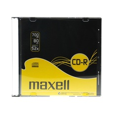 Írható cd maxell 700mb slim darabos 52x írható és újraírható média
