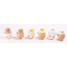 IRIS Dekor Akasztós Csibe Tojásban 6-7cm (68847) party kellék