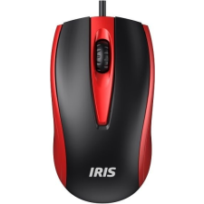 IRIS E-17 USB mouse Black/Red egér
