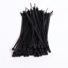 IRIS Electric 100 db fekete 140x3,6mm kábelkötegelő, gyorskötöző, kötegelő - 11074071 kábel és adapter