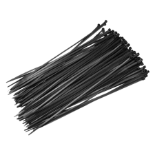 IRIS Electric 110122072 kábelkötegelő Gyorskötő 200x2,5mm Fekete (100 db) (110122072) asztali számítógép kellék