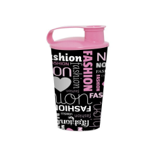 IRIS Fashion pohár tetővel 340ml 161916-006 konyhai eszköz