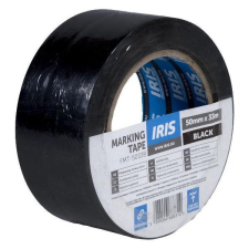 IRIS fekete 50mmx33m padlójelölő szalag ragasztószalag és takarófólia