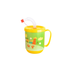  IRIS FUNNY bögre tetővel, szívószállal 350ml AP-9484 bögrék, csészék