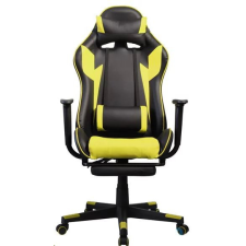 IRIS GCH204BC_FT gaming szék fekete-citromsárga forgószék