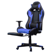 IRIS GCH204BK_FT fekete / kék gamer szék forgószék