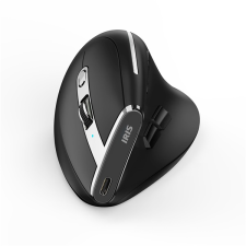 IRIS IVM36-W Vertikális Wireless Egér - Fekete (IVM36-W) egér