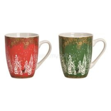 IRIS Karácsonyi 11x10x8cm 340ml-es porcelán bögre (IRIS_301793) bögrék, csészék