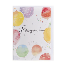 IRIS képeslap köszönöm 13*19 cm party kellék