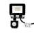 IRIS Lighting Z plus 10824681 10W 4000K 800lm mozgásérzékelős LED reflektor (IRIS_ILZPLUS10W4000KREFMS)