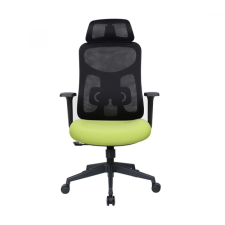 IRIS Mirage ergonómikus szövet-hálós irodai forgószék fekete-zöld forgószék