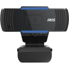 IRIS W-25 mikrofonos fekete/kék webkamera (IRIS_W-25) webkamera