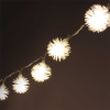 IRIS Zúzmara alakú 3cm/10m/meleg fehér/80db LED-es/USB-s fénydekoráció