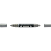 irka Akril marker kétvégű MULTIMARK 251 Faber-Castell ezüst