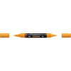 irka Akril marker kétvégű MULTIMARK 309 Faber-Castell világos narancs
