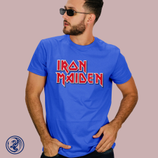 Iron Maiden - logó férfi póló férfi póló