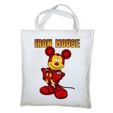  Iron Mouse vászontáska egyedi mintával