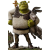 Iron Studios Shrek - Donkey And The Gingerbread Man - Deluxe Art Scale 1/10