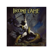  Ironflame - Where Madness Dwells (Gold & Black Splatter Vinyl) (Vinyl LP (nagylemez)) heavy metal