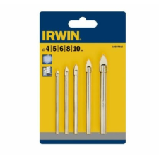 Irwin Üveg- és csempefúrószár készlet 5 részes (4, 5, 6, 8, 10 mm) IRWIN csempevágó