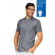 isacco FRANKLIN - Super Dry + Jersey szakácskabát - szürke